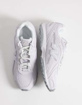 L - Baskets - Lilas-Blanc 42.5