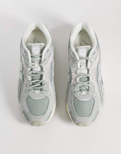 New Balance - 204L - Grå og salviegrønne sneakers med bølgekanter - view 1