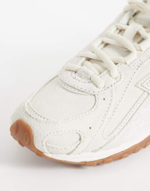New Balance – 204L – Gräddvita träningsskor i mocka, 4 av 5