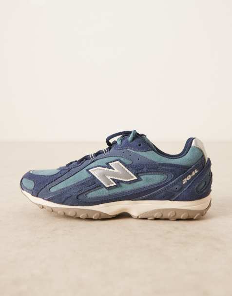 New Balance - 204L - Marineblå sneakers i ruskind - view 1