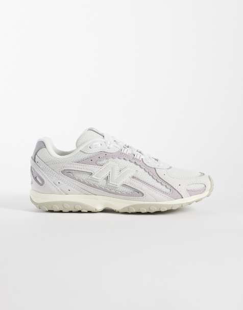 New Balance 204L scallop sneakers in lilac and gray - view 1