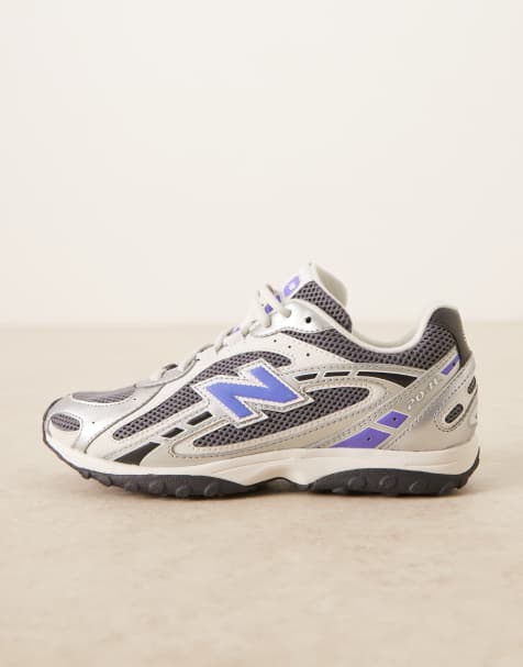 New Balance - 204L - Sneakers i metallisk sølvfarve/indigoblå - view 1