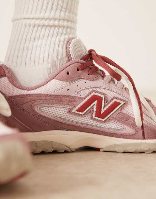 New Balance 204L sneakers in rose pink suede, 4 of 5