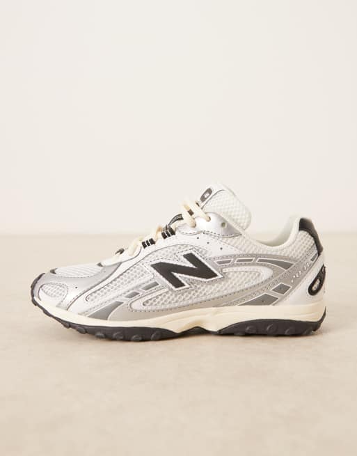 New Balance　PL-281 BLK+GRY+WHT New Balance 204L sneakers in silver and black | ASOS