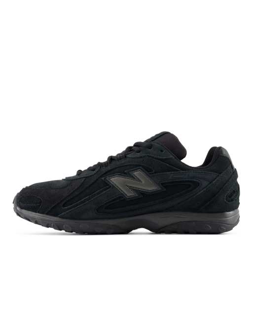 New Balance 204l trainers in black, 3 of 4