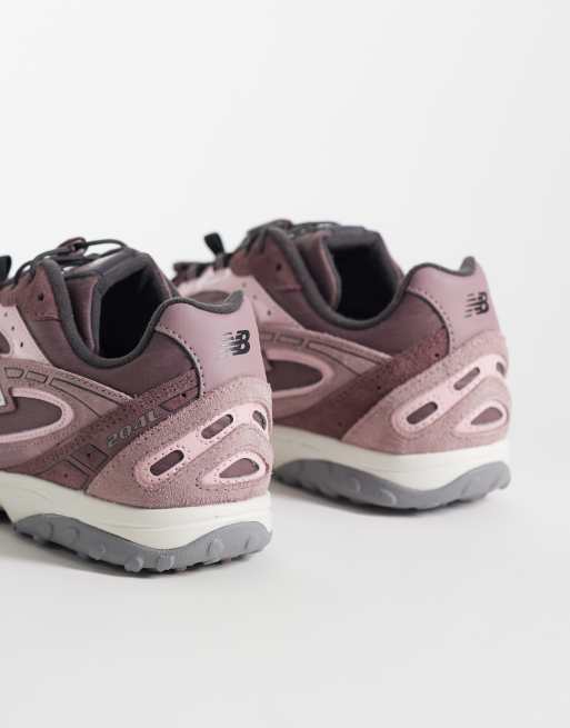New Balance 204L trainers in purple, 2 of 5