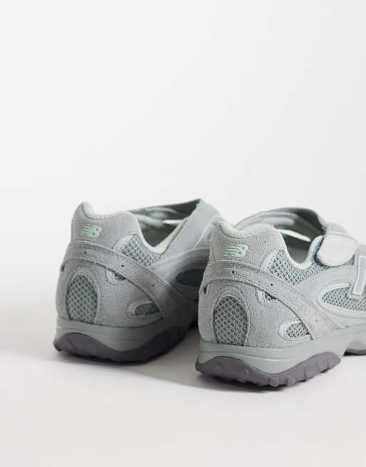 New Balance 204V mary jane sneakers in grey, 2 of 5