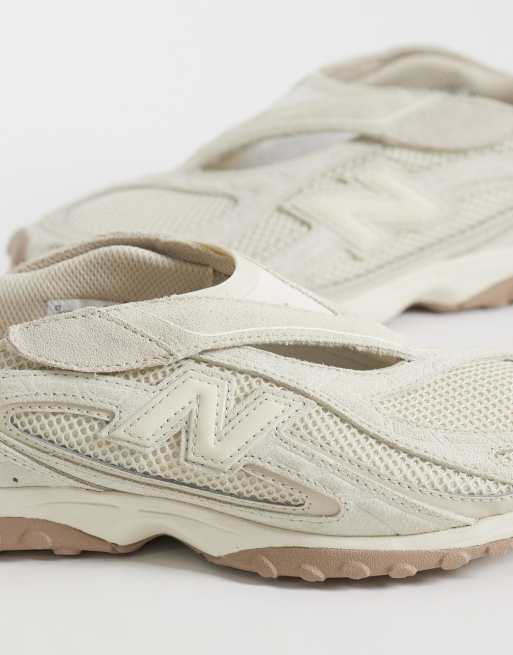 New Balance 204V mary jane trainers in ivory, 4 of 5