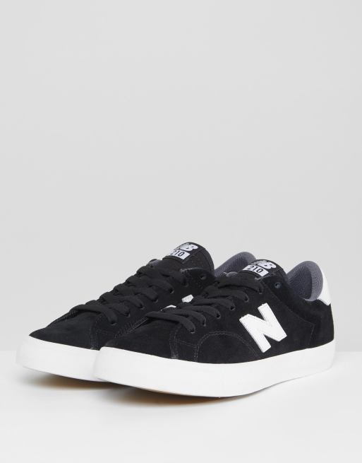 New balance 210 black sales skate trainers