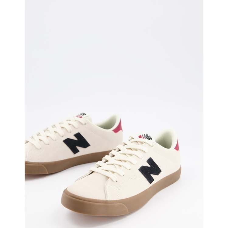 All white new balance gum sole sale