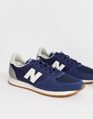 New Balance 220 trainers in navy