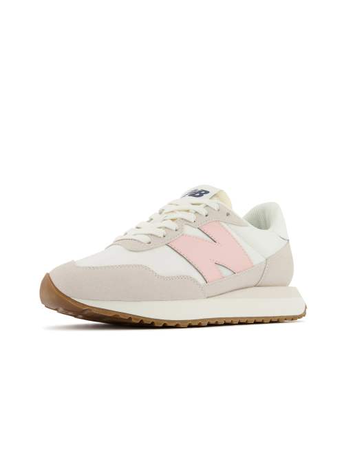 New Balance - 237 - Sneakers bianche e rosa pastello, 2 di 4