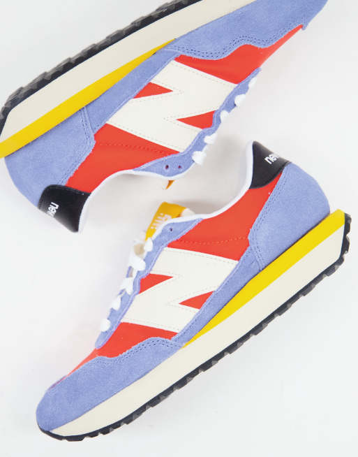 New balance blauw clearance oranje