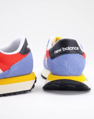 new balance blauw oranje