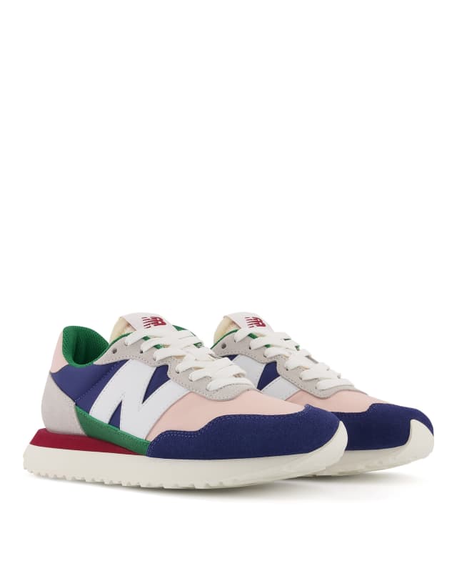 New Balance 237 sneakers in navy multi