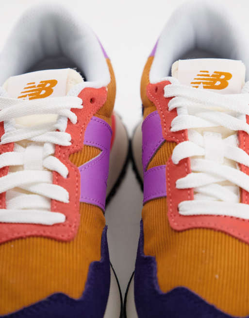 New Balance 237 sneakers in purple and orange PURPLE