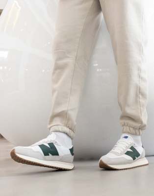 new balance shoes green and white