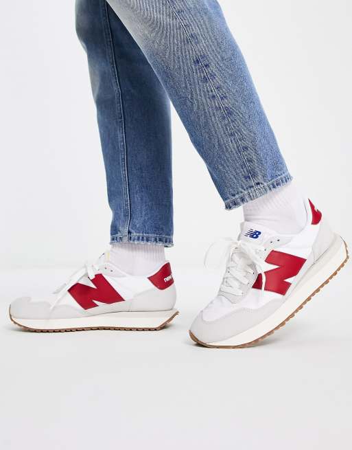 new balance 237 lace up sneakers