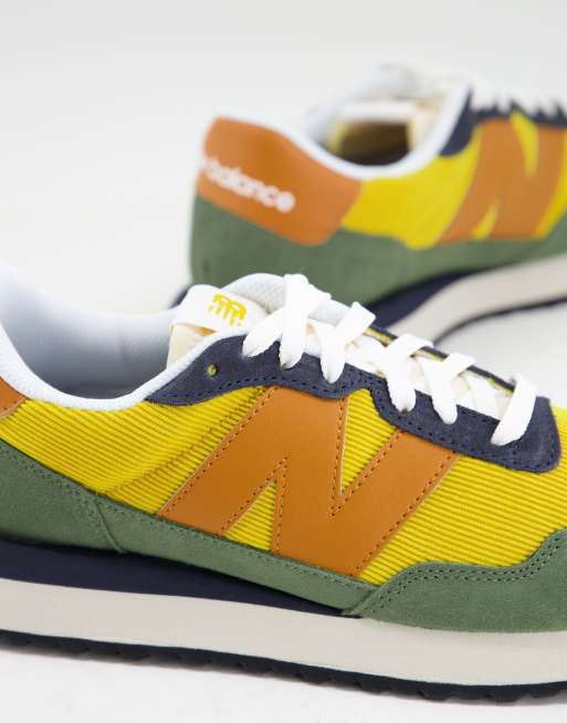 Green yellow outlet sneakers