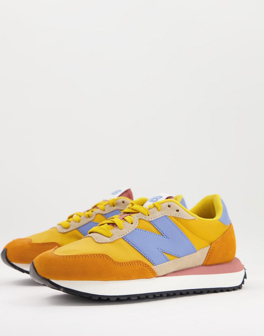 New Balance 237 sneakers in yellow