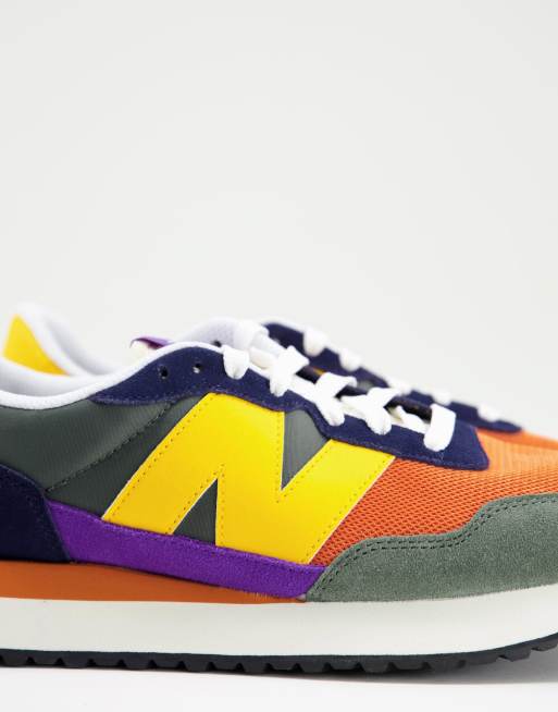 New Balance 237 Sneakers verde e giallo