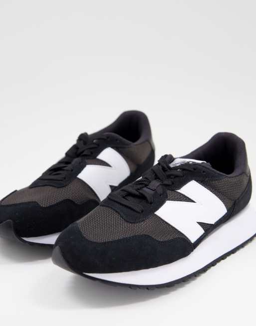 New Balance 237 trainers in black ASOS
