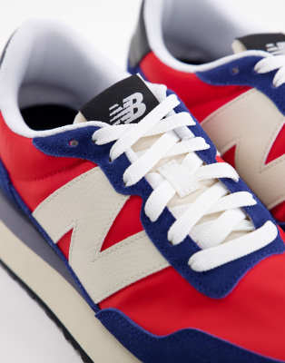 new balance 237 blue red