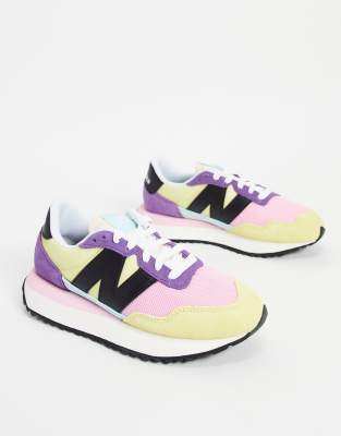 yellow pink new balance