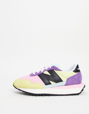 yellow and purple new balance