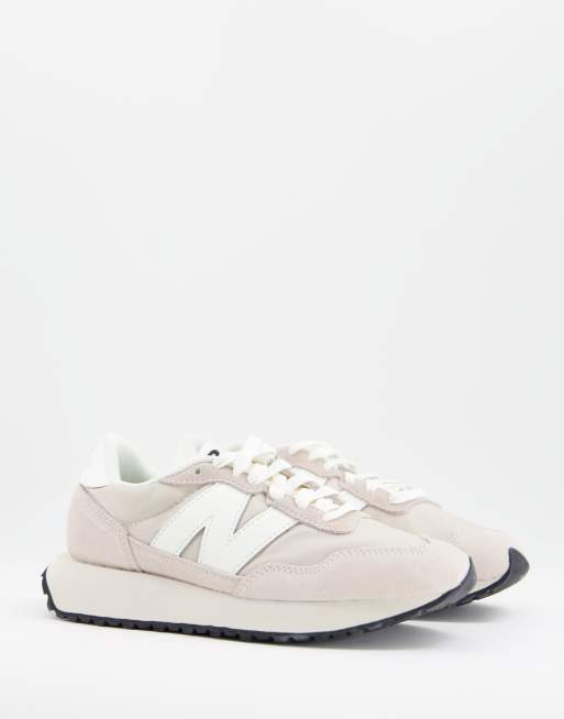 New Balance 237 trainers in off white and beige | ASOS