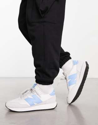 New Balance 237 trainers in off white and blue - ASOS Price Checker