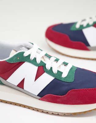 red and green new balance