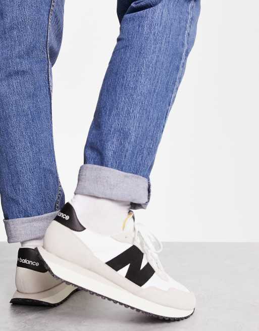 New Balance 237 trainers in white and black | ASOS
