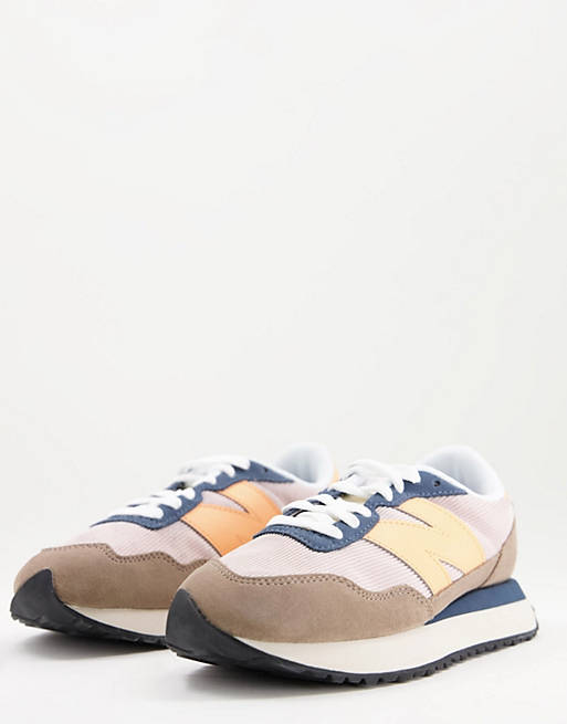  Trainers/New Balance 237 trianers in light pink and coral 