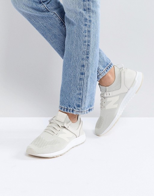 New Balance 247 Deconstructed Trainers In Beige | ASOS