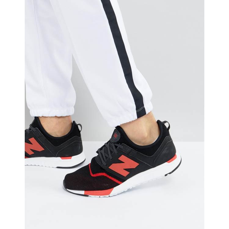 New balance 247 sales black red