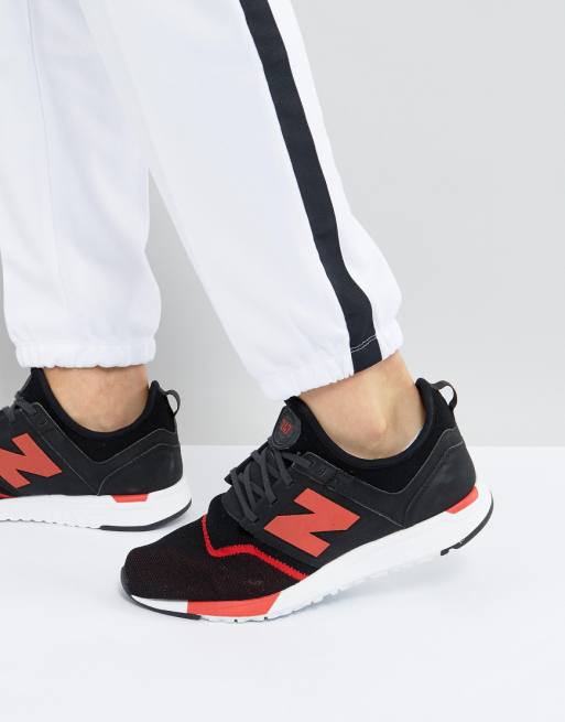 New Balance - 247 MRL247GR - Gestrickte Sneaker in Schwarz New Balance - 247 MRL247GR - Gestrickte Sneaker in Schwarz