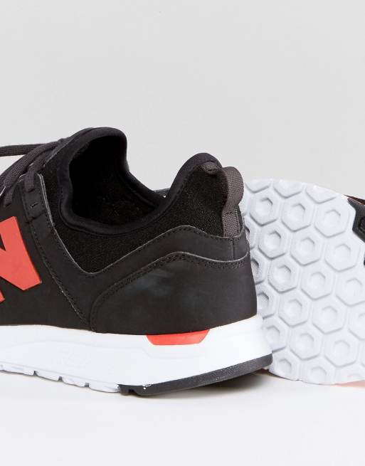 New Balance - 247 MRL247GR - Gestrickte Sneaker in Schwarz New Balance - 247 MRL247GR - Gestrickte Sneaker in Schwarz
