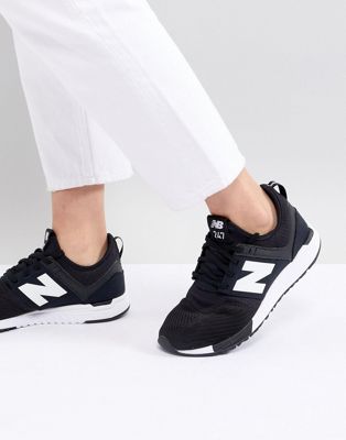 New Balance - 247 - Sneakers in rete nere e bianche | ASOS