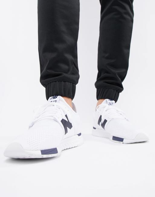 New balance 247 store white black