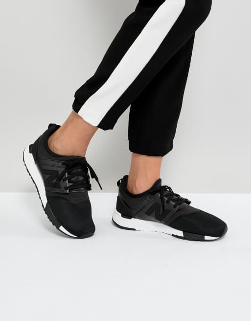 New balance on sale 247 zwart