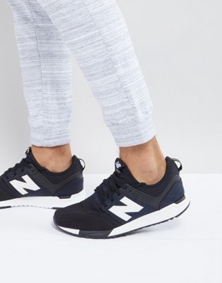 New Balance 247 Trainers In Black 