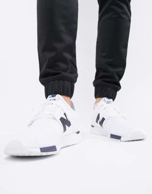 new balance white 247 trainers
