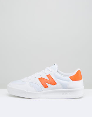 new balance blanc et orange