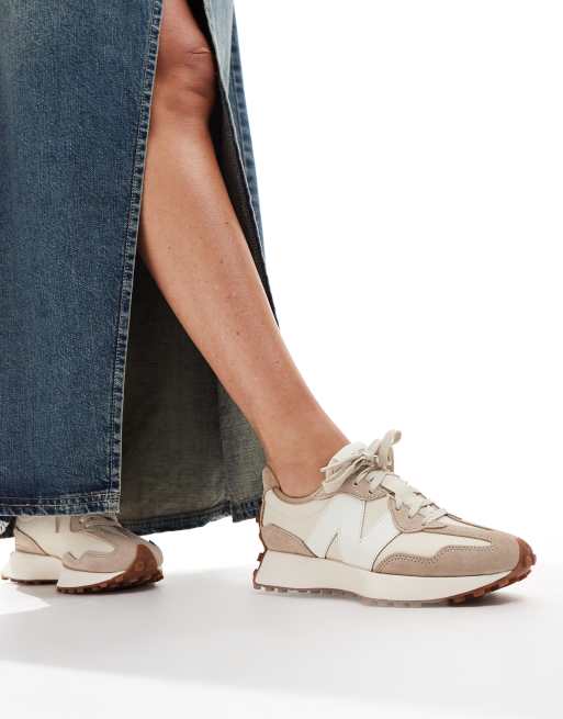 New Balance 327 Beige - Chaussures Baskets basses Femme 124,99 €