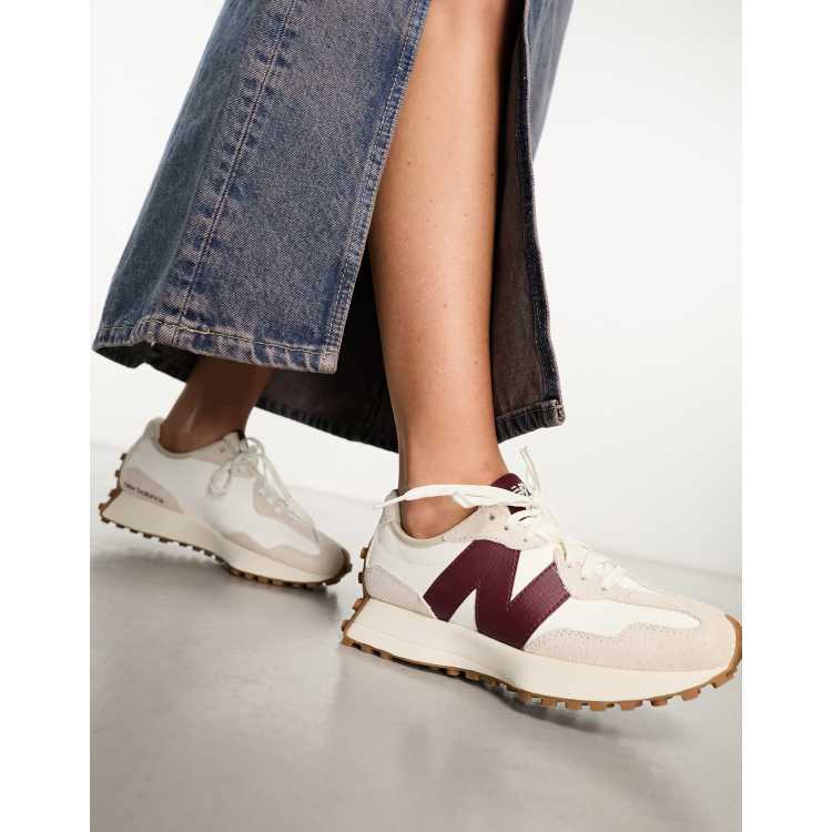 New balance femme bordeaux on sale soldes