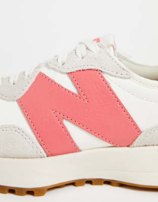 new balance 327 blanche rose