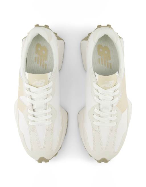 New Balance - 327 - Baskets - Blanc et crème, 3 de 4