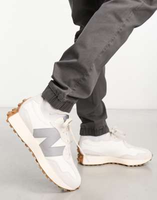 New Balance - 327 - Baskets - Blanc et gris | ASOS