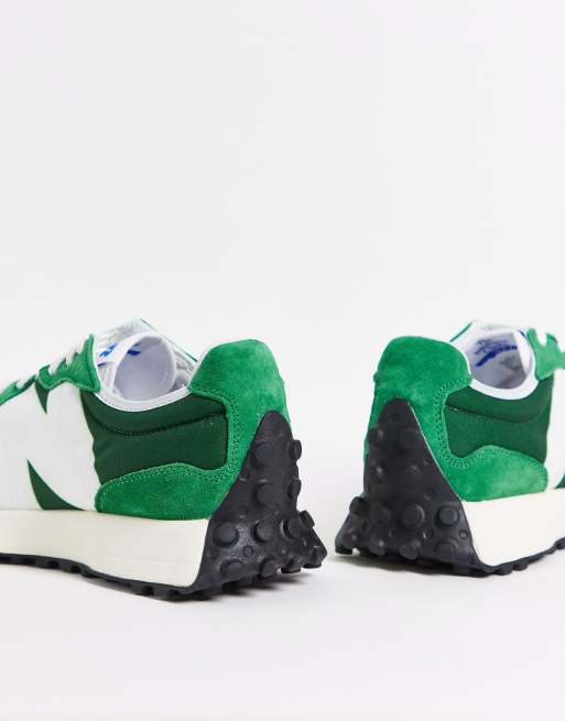 New Balance - 327 - Baskets de qualité supérieure - Vert et blanc, 4 de 4
